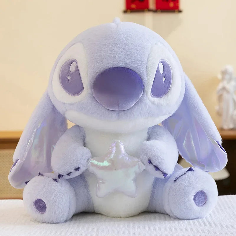 80CM Large Big Size Disney Stitch Cartoon Anime Plush Stuffed Doll Room Decoration Children Pillow Cute Peluche Ornaments Gifts