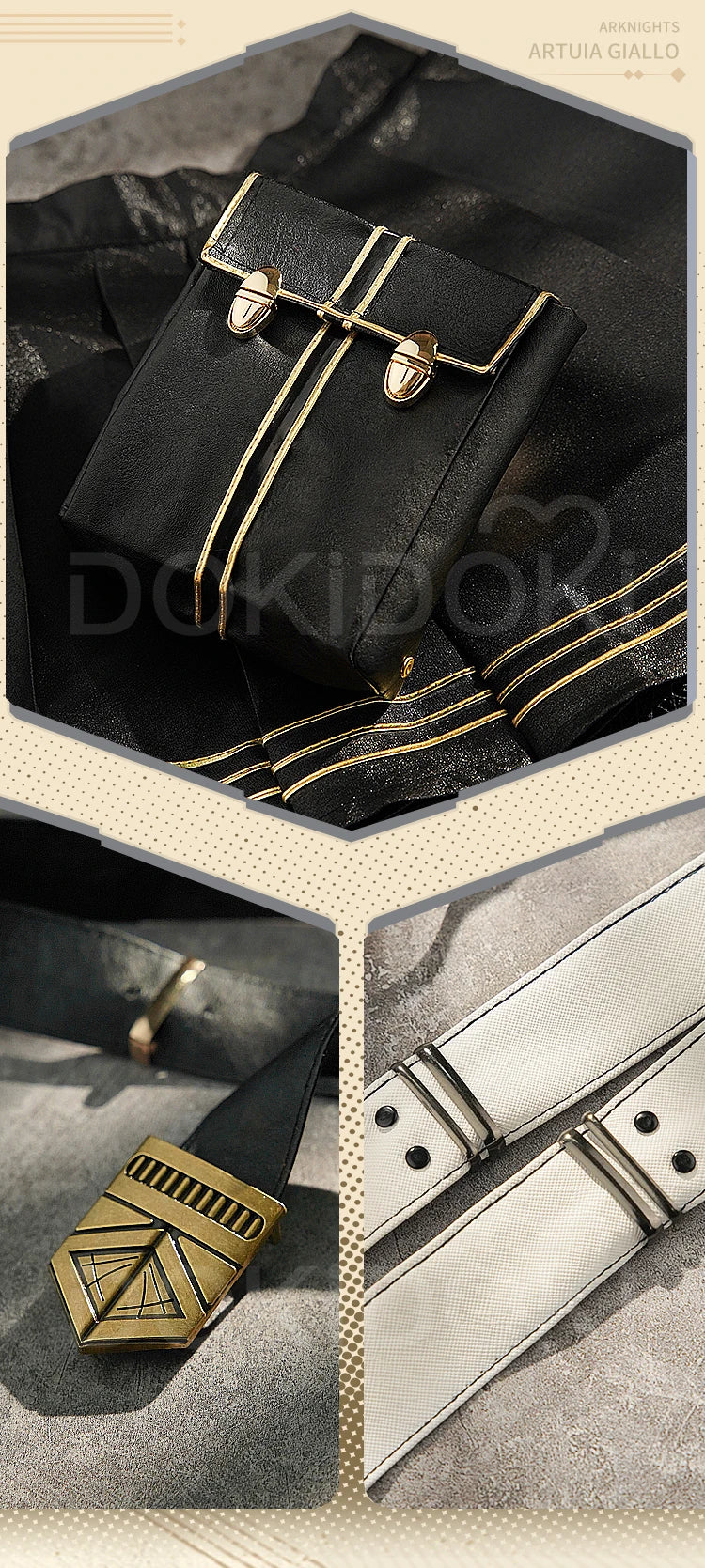 IN STOCK Arturia Virtuosa Cosplay Costume Game Arknights Cosplay DokiDoki-SR Virtuosa Cosplay Arturia Giallo Women Costume