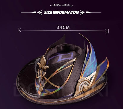 Stelle/Caelus Trailblazer Hat Cosplay Props Game Honkai: Star Rail Cosplay DokiDoki Watchmake Hat Trailblazer Cosplay Props