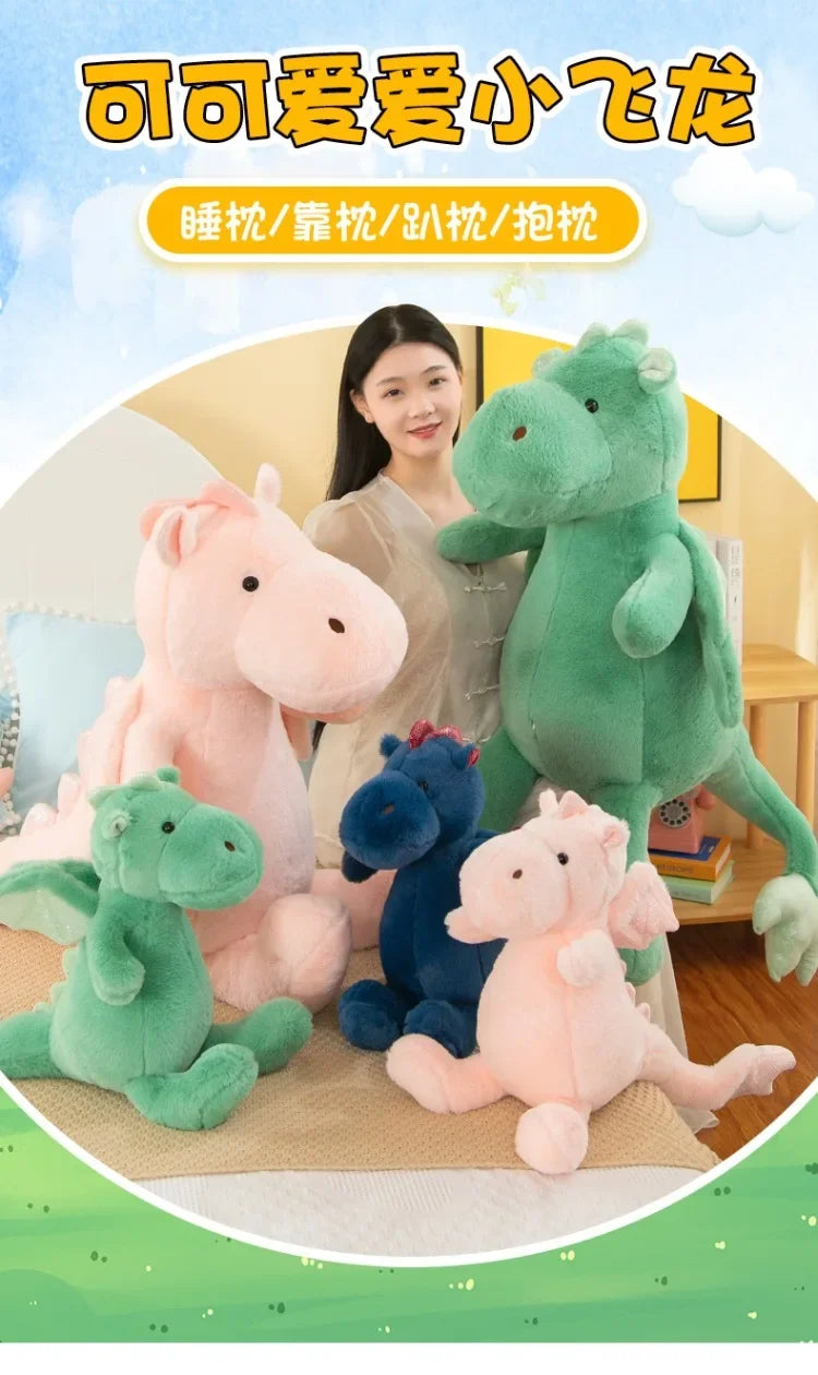 58cm Large Size Dinosaur Soft Gift Stuffed Animal Plush Kawaii Dino Plush Animal Toy Plush Toys Pillow Stuffed Soft Plushie