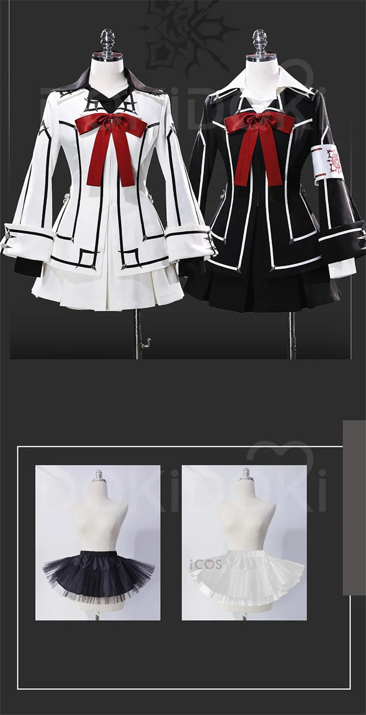 Clan Kaname Yuki Cross Cosplay Anime Vampire Knight DokiDoki-R Uniform Souen Ruka Zero Kiryu Cosplay