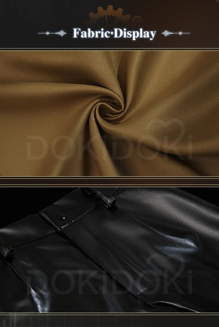 Makise Kurisu Cosplay Costume Game Steins Gate Cosplay【S-2XL】DokiDoki-N Women Uniform Costume Makise Kurisu Cosplay Plus Size