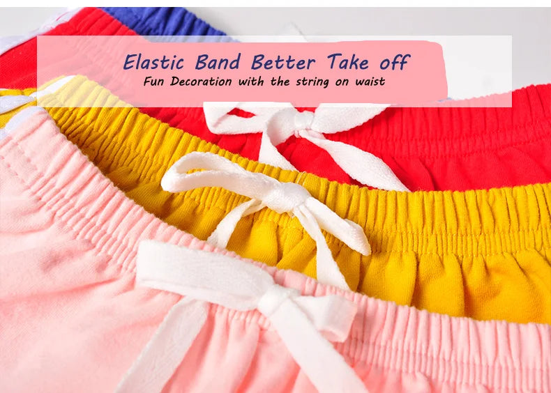 2-14Y Kids Sport Shorts Cotton Boys Clothes Thin Breathable Children's Shorts for Girls Summer Clothing Stripe Shorts Basketball