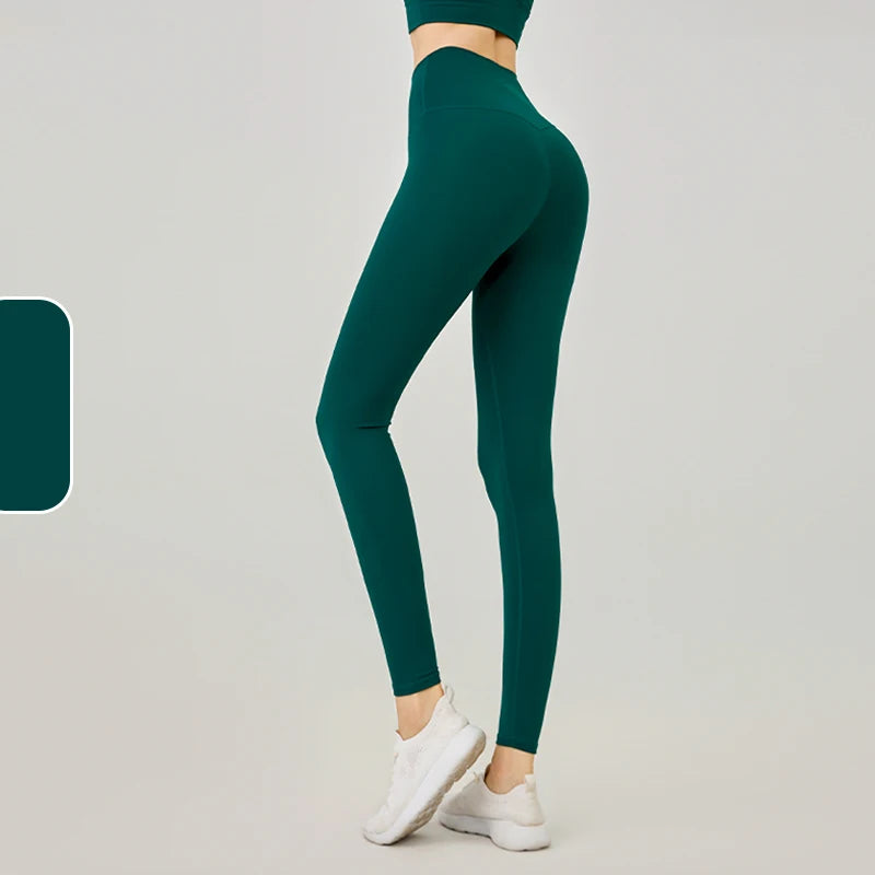 2025 Codex Seamless Yoga Leggings Women’s Sports Tights Gym Workout Fitness Pants Athletic Wear - Dark Green / S