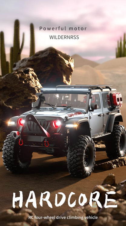 1/10 RC Car HB RTR R1011 Remote Control Vehicle 2.4G Full Proportional Rock Crawler LED Light 4WD Off-Road Climbing Truck Toys
