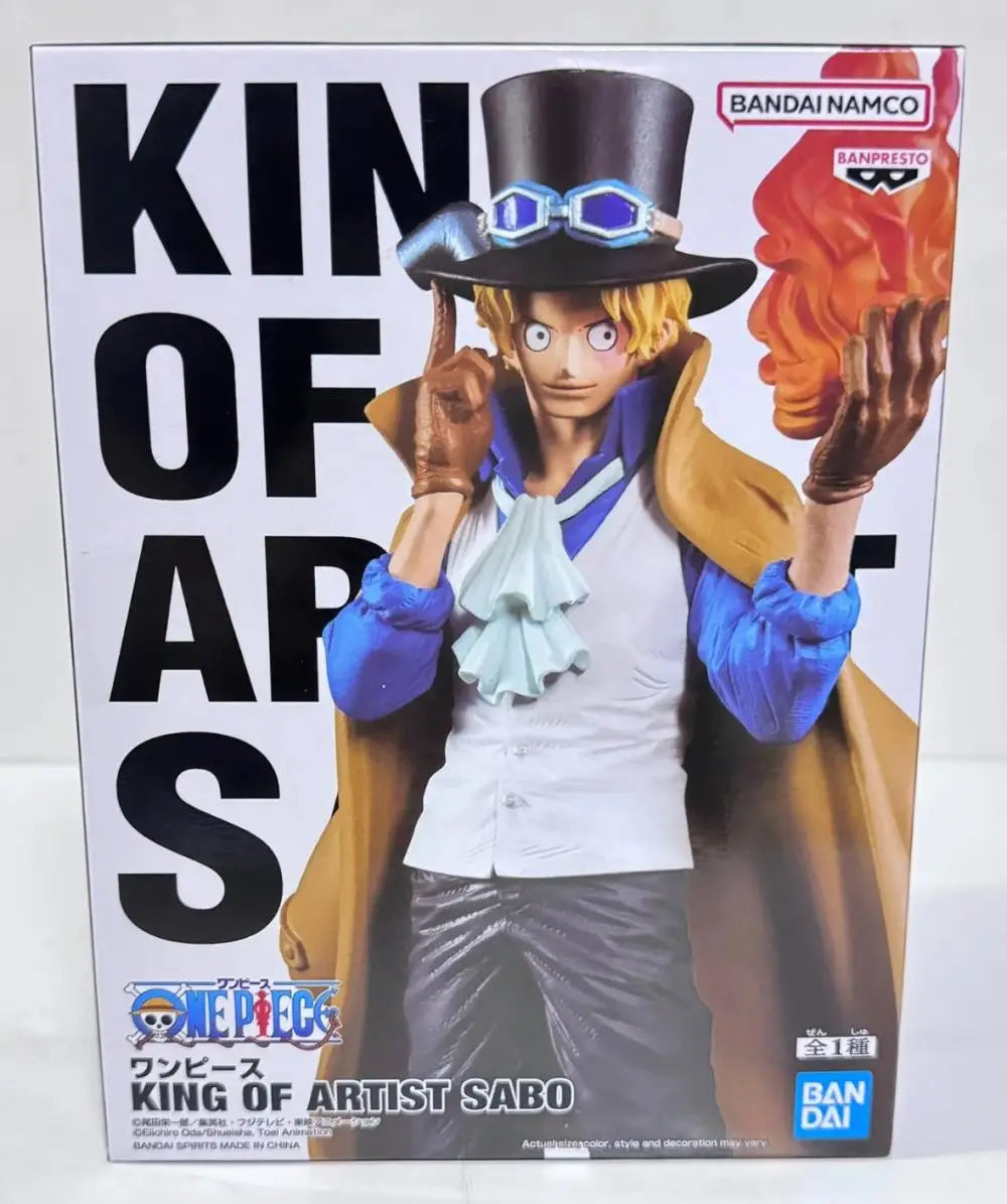 In Stock Original BANPRESTO KING OF ARTIST One Piece Sabo Figure Anime Model Genuine Boxed Toy