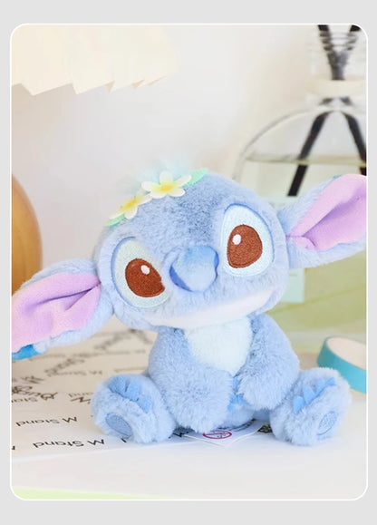Disney Stitch Angel Toy Story Kawaii Plush Doll Cartoon Anime Stuffed Toy Keychain Pendant Toys Birthday Gift For Kids Boys Girl