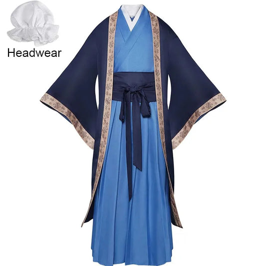 HOMCHEE TRENDS Jinshi Cosplay Costume Set Cotton Polyester