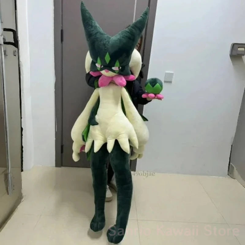 150CM Giant Pokemon Kawaii Meowscarada Plush Cartoon Anime Plushies Comfortable Soft Doll Room Cushion Decor Children's Toy Gift