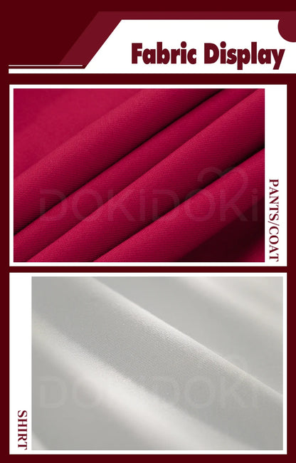 Charlie Morningstar Cosplay Costume Anime【S-3XL】DokiDoki-SR Red Uniform Charlie Morningstar Costume Plus SIze