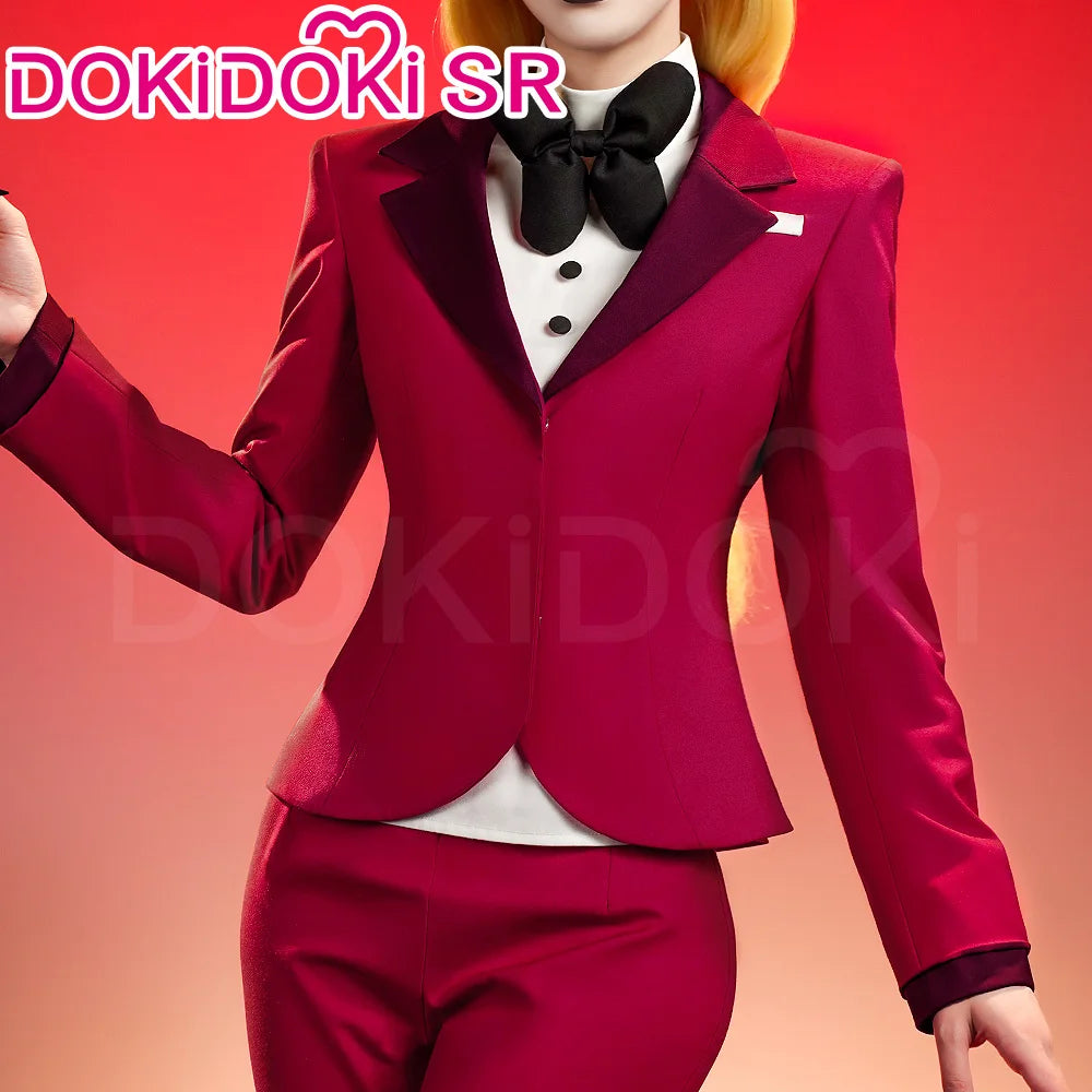 Charlie Morningstar Cosplay Costume Anime【S-3XL】DokiDoki-SR Red Uniform Charlie Morningstar Costume Plus SIze