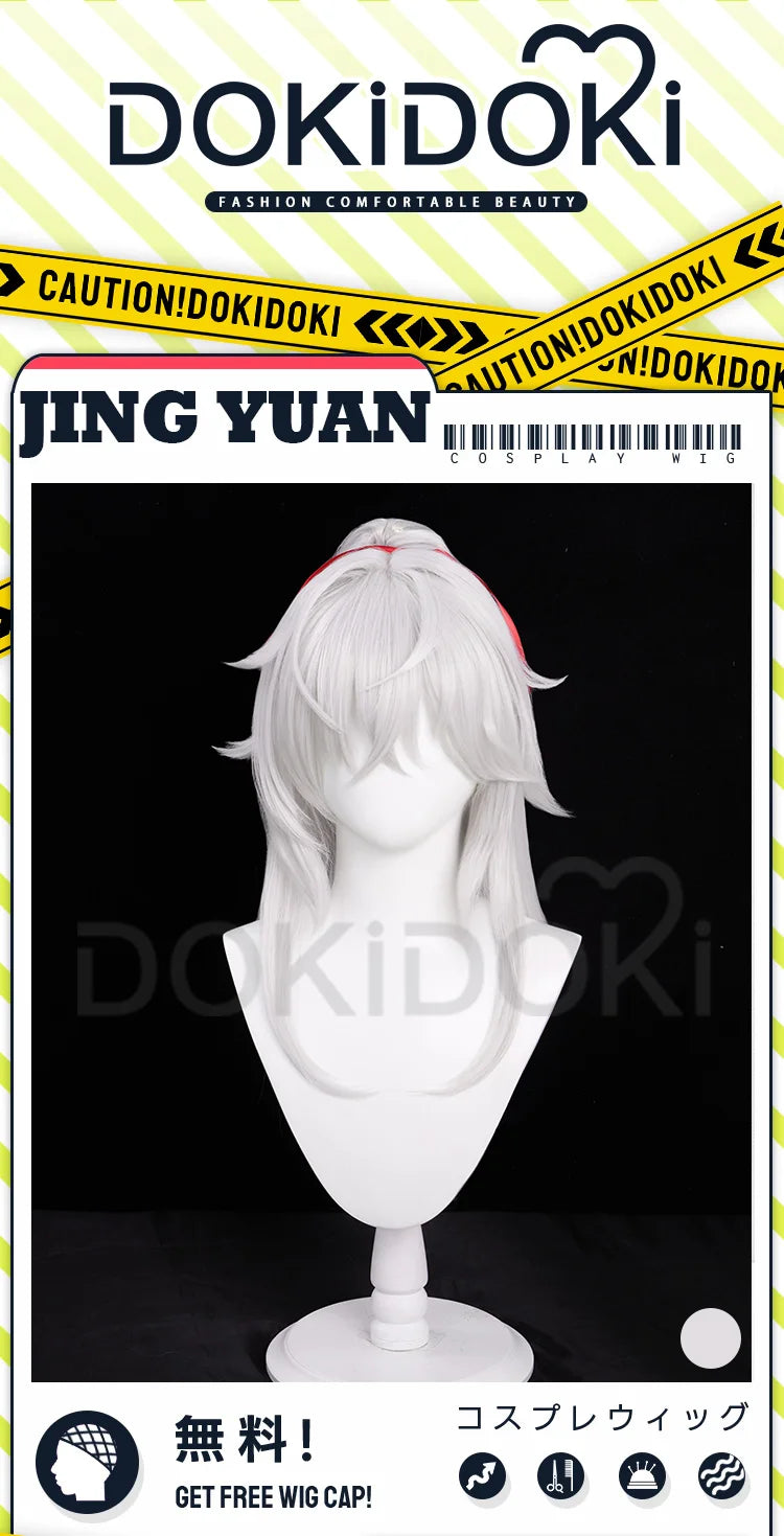 IN STOCK Jing Yuan Blade Doujin Cosplay Game Honkai: Star Rail DokiDoki-SR Men Antiquity Halloween Costume Jingyuan HSR