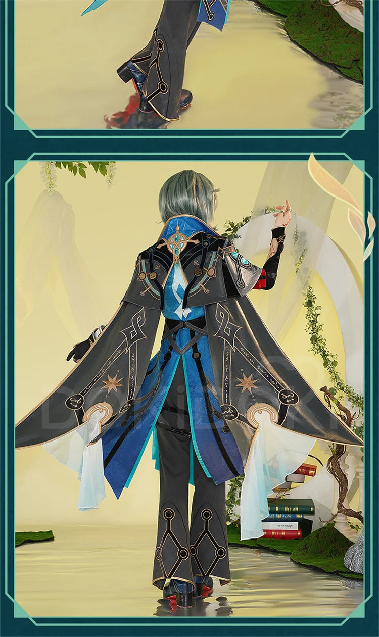 IN STOCK Anaxa Cosplay Costume Game Honkai: Star Rail【S-3XL】DokiDoki-R Halloween HSR Amphoreus Anaxa Costume Plus Size