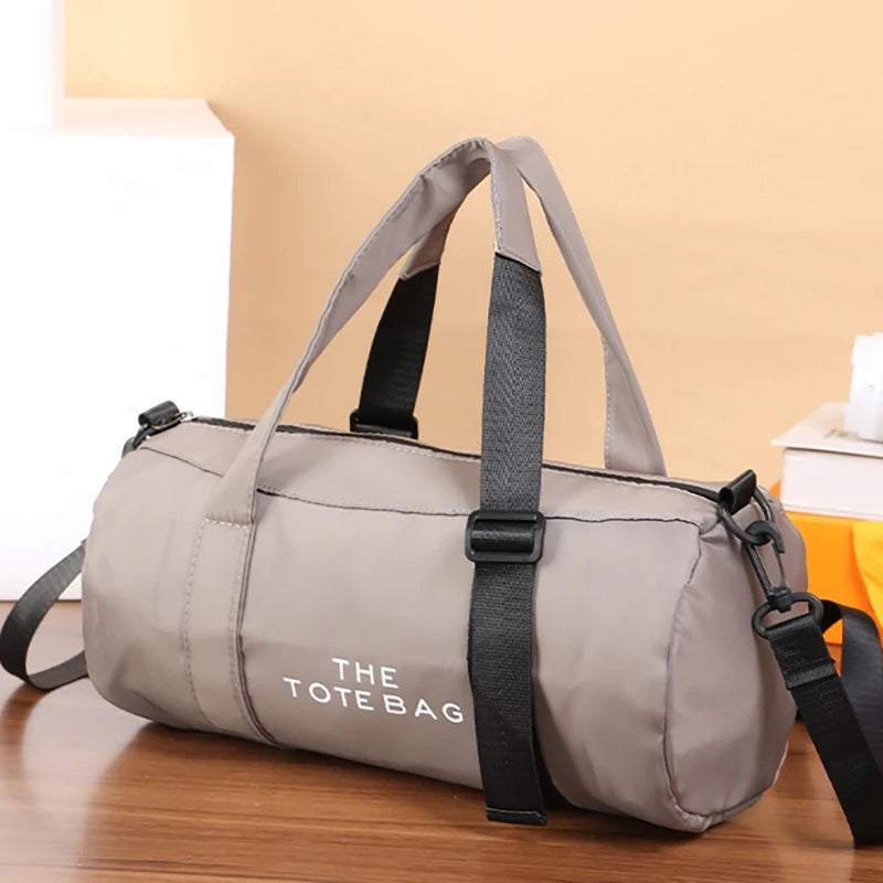 Small Fashion Gym Fitness Bag for Women – Yoga Sports Travel Weekender Mini Shoulder Duffle Handbag