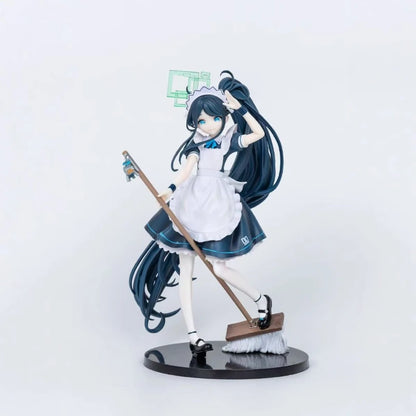 24cm Anime Blue Archive Action Figure Dress Maid Tendou Aris Cute Beautiful Girl Figurine PVC Collection Model Toy Birthday Gift