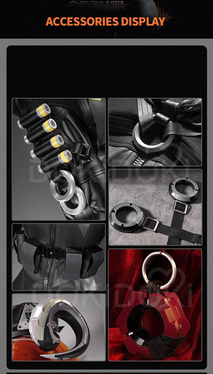 IN STOCK Orphie Cosplay Costume Game Zenless Zone Zero DokiDoki-R Women Costume ZZZ Orphie Cosplay Tail Halloween