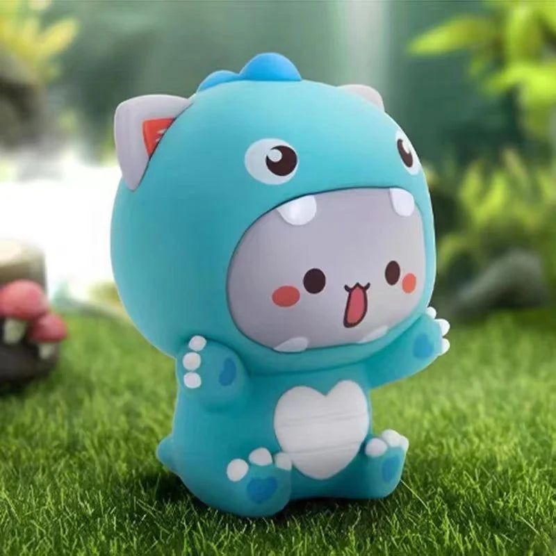 Peach Cat V2 Blind Box Cartoon Anime Figure Doll Trendy Toy Cute Pvc Desktop Room Ornament Decoration Collect Gift Mystery Box