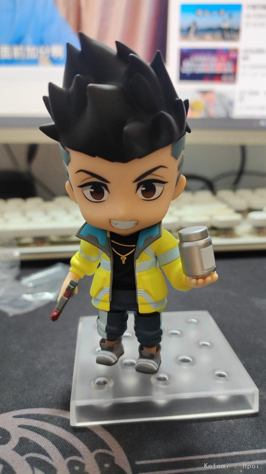 10cm Cyberpunk Edgerunners #2125 David Anime Figure Super Hacker #2109 Lucy Action Figure Street Boy Figurine Collection Toys