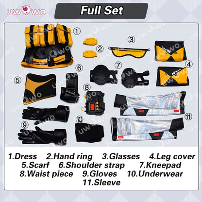 UWOWO Soldier 11 Cosplay Collab Series: Game Zenless Zone Zero/ZZZ Soldier 11 Cosplay Costume