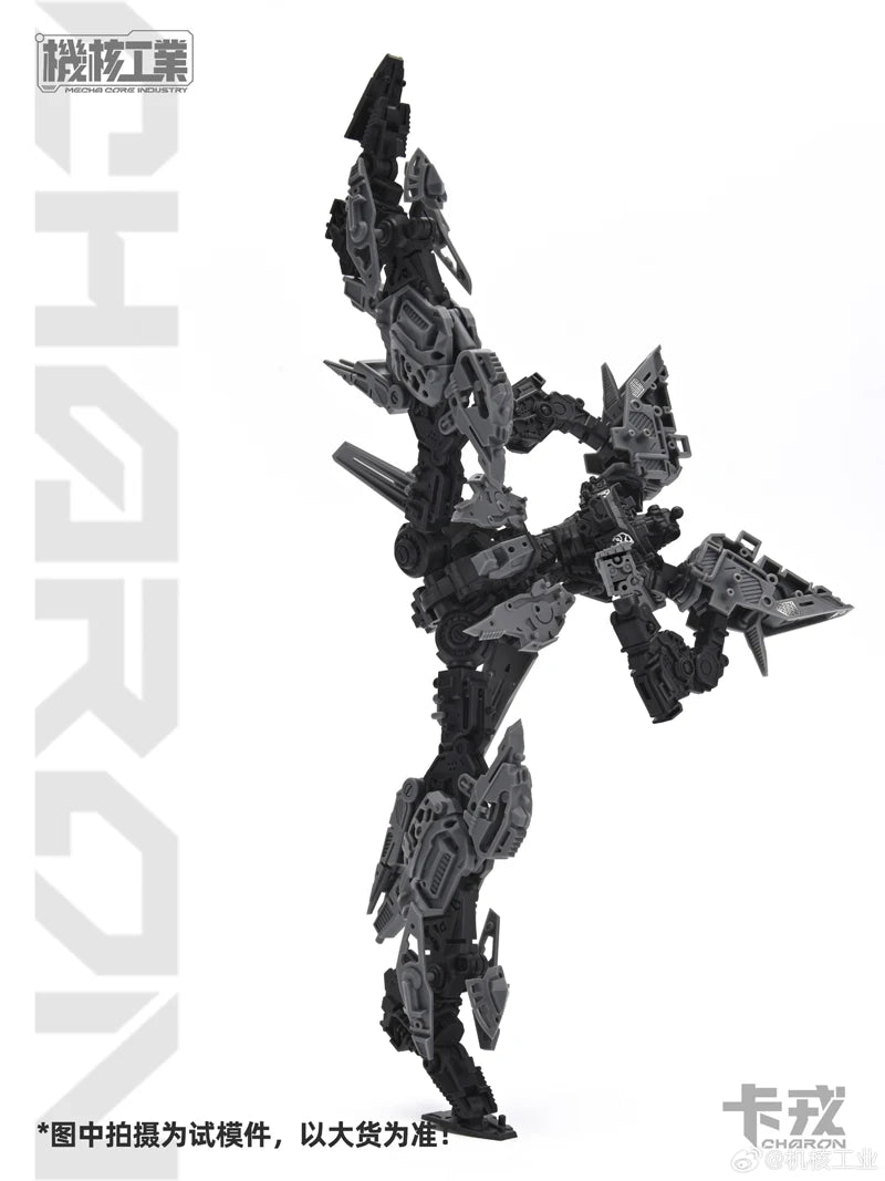 1/100 Charon JH-001 Series Action Figure Mecha Warrior Fully Poseable High Detail Collectible Assembly Model Toy Surprise Gift