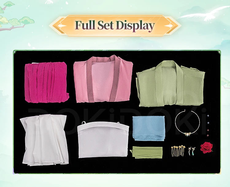 IN STOCK Maomao Cosplay Costume Anime The Apothecary Diaries【XS-3XL】DokiDoki-SR Mao Mao Upgraded Dress Plus Size