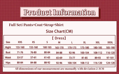 UWOWO Collab Series: Charlie Morningstar Charlotte H Hotel Cosplay Costume Red Uniform