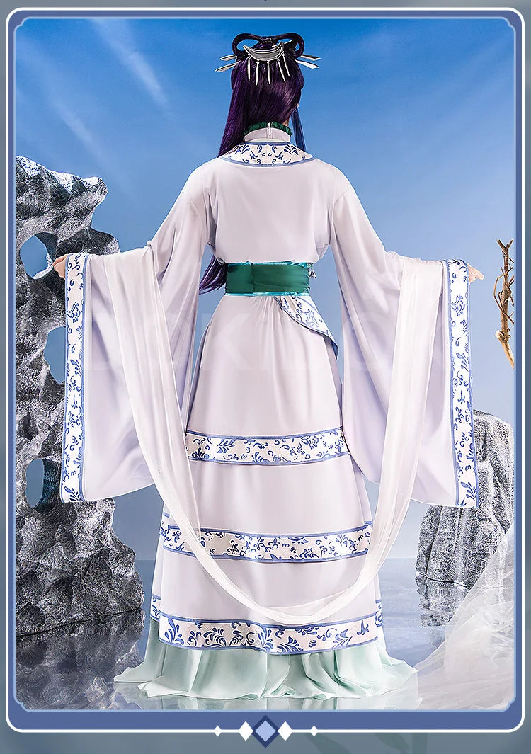 IN STOCK Jinshi Moon Fairy Cosplay Costume Anime The Apothecary Diaries【XS-4XL】DokiDoki-R Halloween Costume Jinshi Plus Size