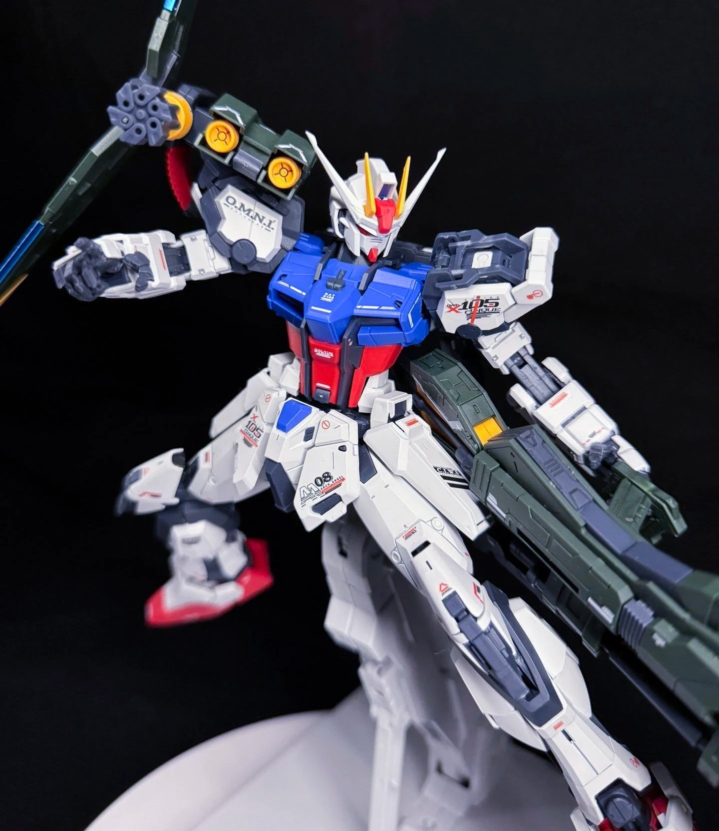 Bandai WUJI Model Launcher Strike MG ATH-002 1/100 ABS
