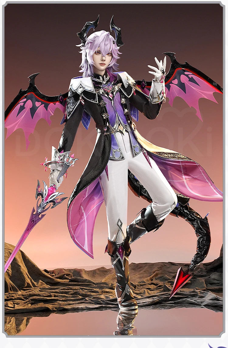 【Special Offer 10% OFF】Durin Cosplay Costume Genshin Impact【S-3XL】DokiDoki-SR Nod-Krai Durin Men Dragon Tail Wings Plus Size