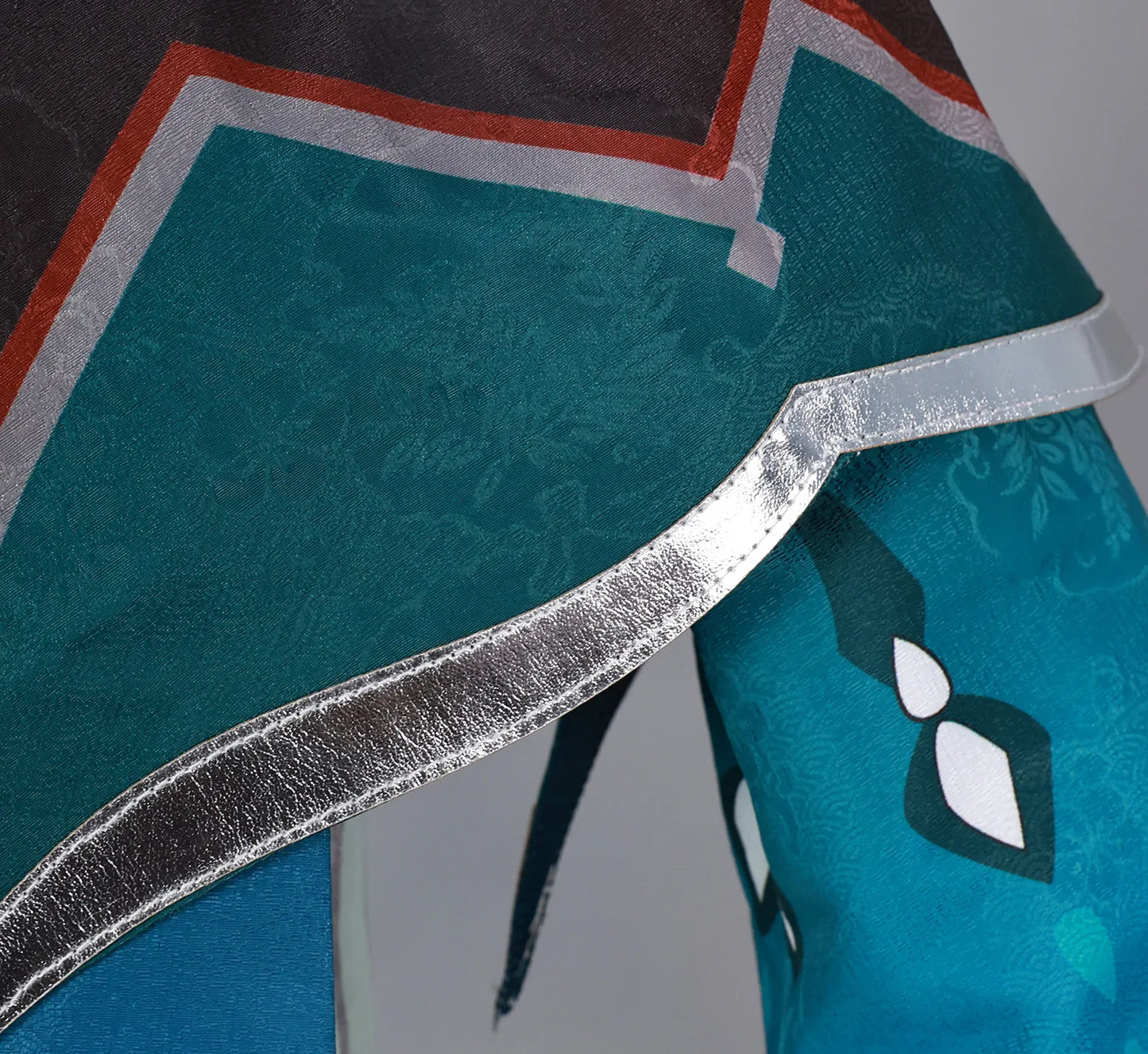 Lan Yan Cosplay Costume Wig Dress Genshin Impact Headwear Liyue Spring Woven From Jade Halloween Party for Women Girls Accessory