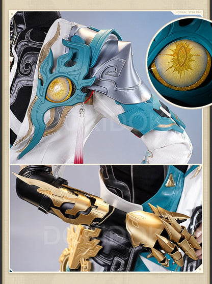 Dan Heng IL Permansor Terrae Cosplay Costume Game Honkai: Star Rail【S-2XL】DokiDoki-SR Danheng Tail Halloween Cosplay Plus Size