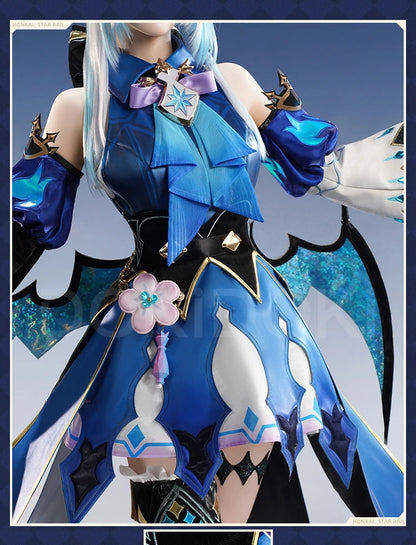 Cerydra Cosplay Costume Game Honkai: Star Rail【S-2XL】DokiDoki-SR HSR Women Halloween Dress Cosplay Cerydra Wings Wig Plus Size