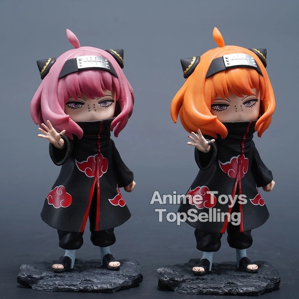 17.5cm/6.89in Anime Spy Family Figure Anya Forger Cos Pain Action Figure Pvc Naruto Statue Collection Model Toys Gifts