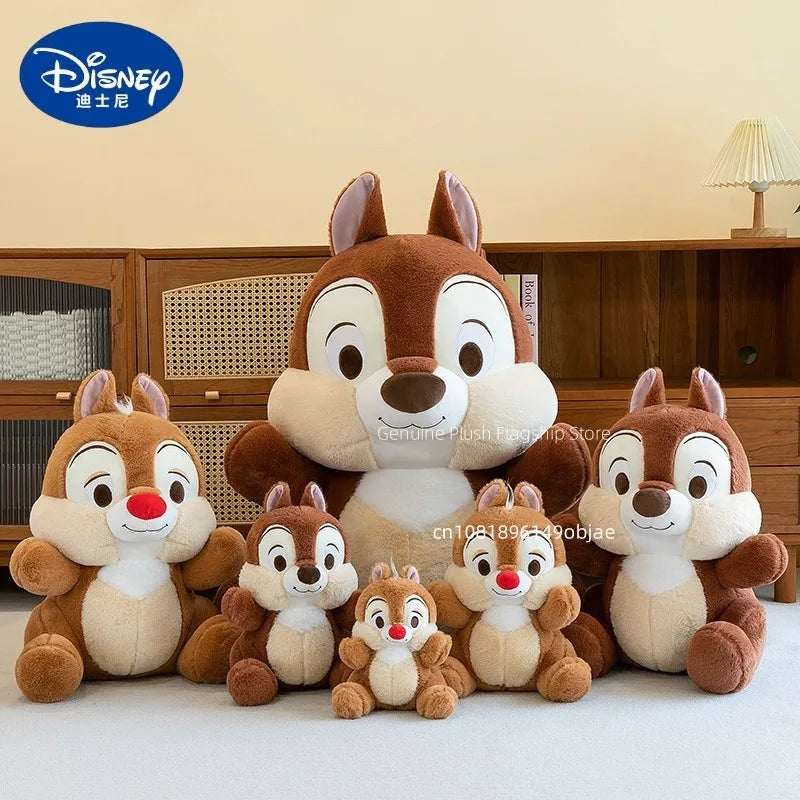 35/55/70cm Big Size Chip & Dale Disney Anime Plush Stuffed Doll Kawaii Room Decoration Plushies Pillow Ornaments Holiday Gifts