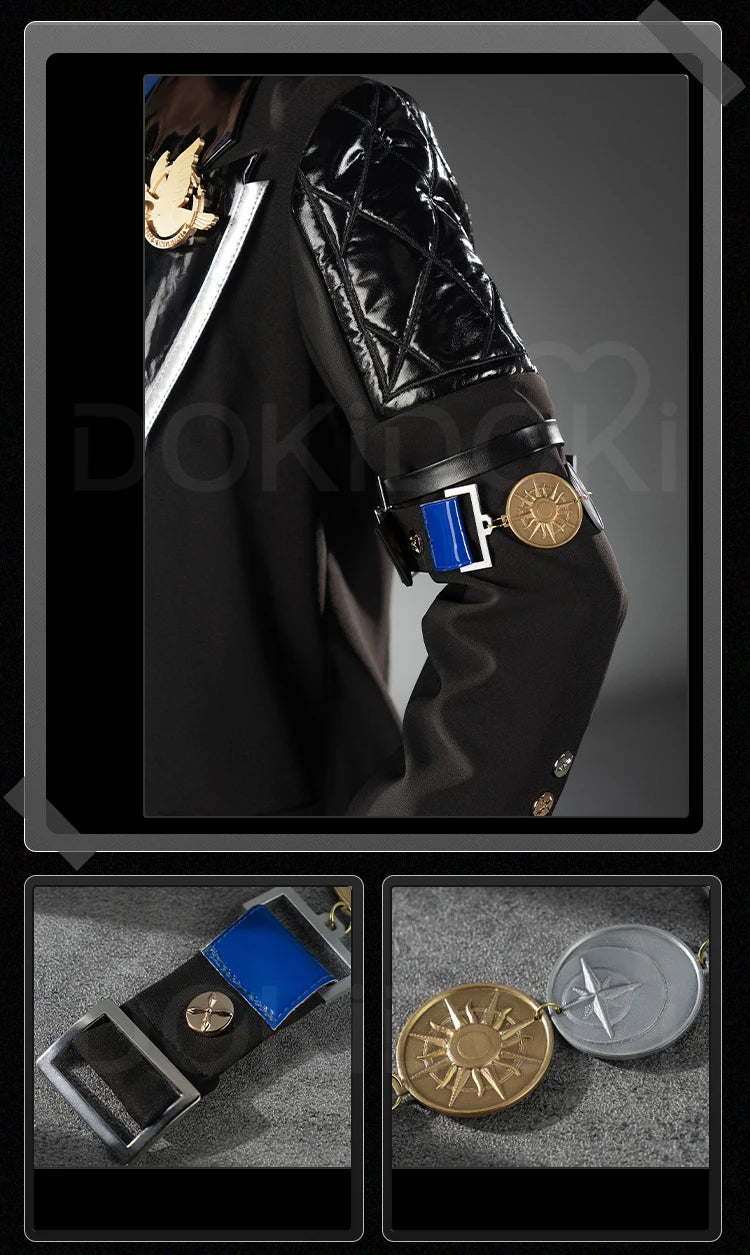 IN STOCK Hugo Cosplay Costume Game Zenless Zone Zero DokiDoki-R ZZZ Men Hugo Vlad Ravenlock Cosplay Hat Halloween