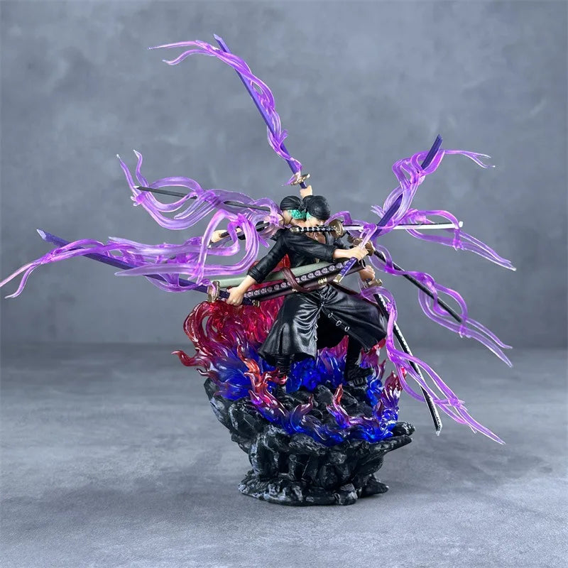 24cm One Piece Anime Onigashima Asura Ninjiru Sauron Action Figure Model Toys Pvc Statue Doll Collection Decoration Toys Gift