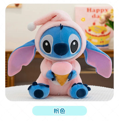 80cm Super Big Size Stitch Disney Anime Plush Stuffed Doll Lilo & Stitch Plushies Room Decorates Children's Pillow Holiday Gifts