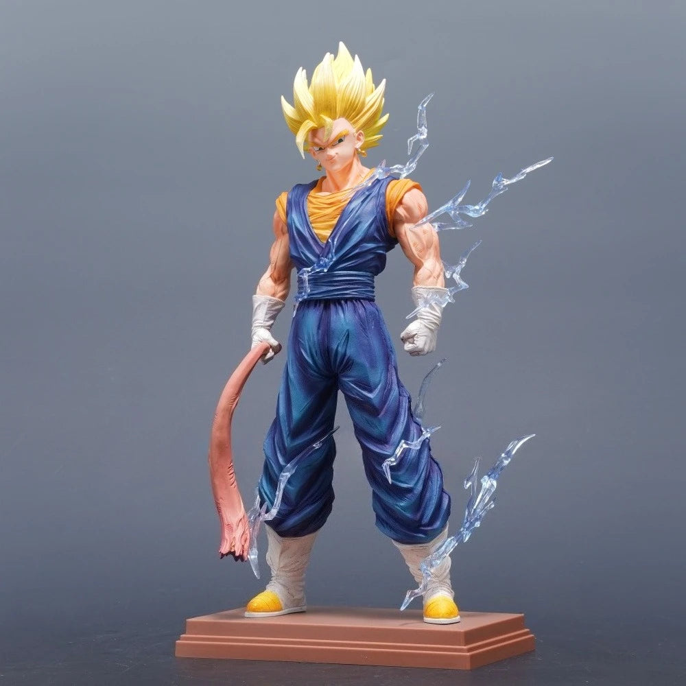 32cm/12.6in Dragon Ball Vegetto PVC Action Figure Statue Desktop Ornament Model Toy Gift