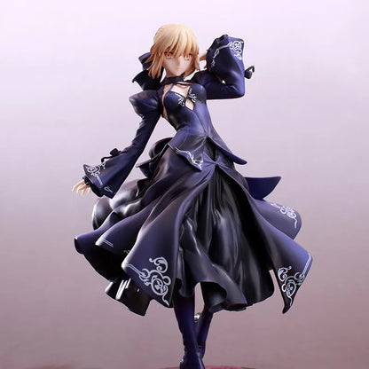 25cm Fate/Stay Night Saber Alter - Pvc Anime Figurine Formal Dress Version Swapable Stylish Room Decoration Desk Ornament Gift