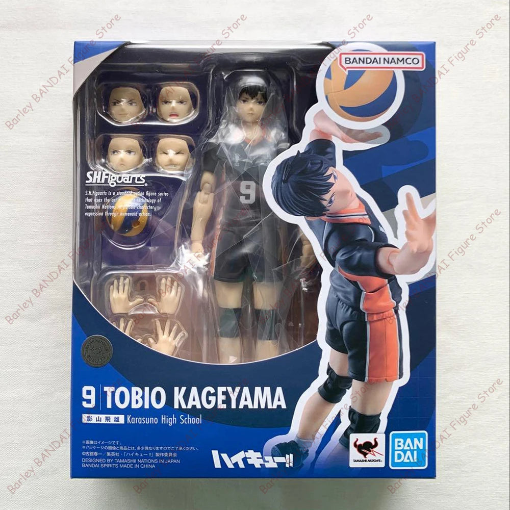 Bandai Haikyu S.H.Figuarts Tobio Kageyama 155mm PVC Model
