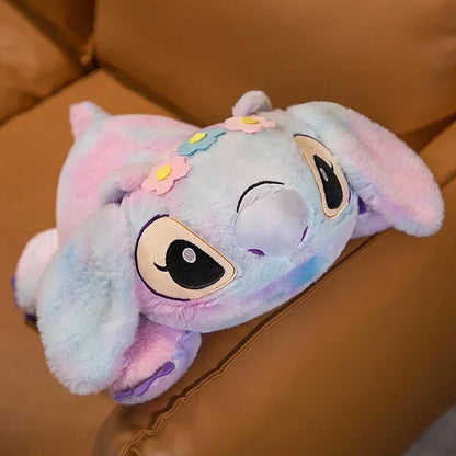 120cm Large Big Size Disney Stitch Anime Plush Stuffed Doll Room Kawaii Plushies Pillow Ornaments Children's Holiday Gifts