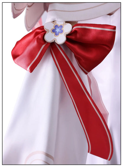 Honkai Star Rail Tribbie Cosplay Costume Wig Dress Uniform Headwear Wings Halloween Party for Women Girls Carnival Game Props