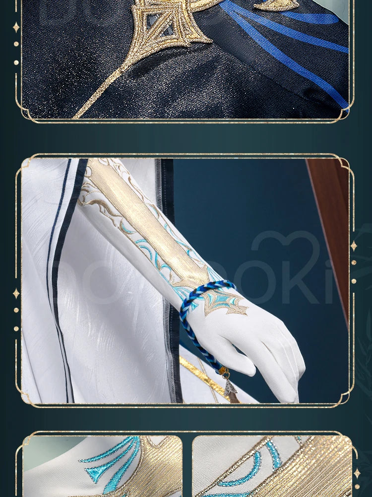 Zayne Cosplay Costume Game Love and Deepspace Cosplay DokiDoki-R Men Costume Lishen Zayne Cascading Clouds Cosplay Christmas