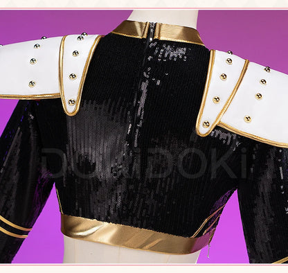 【Last Batch】IN STOCK Zoeyy Miraa Rumii Cosplay Costume【XS-3XL】DokiDoki-N Golden Costume Zoeyy Miraa Rumii Cosplay Plus Size