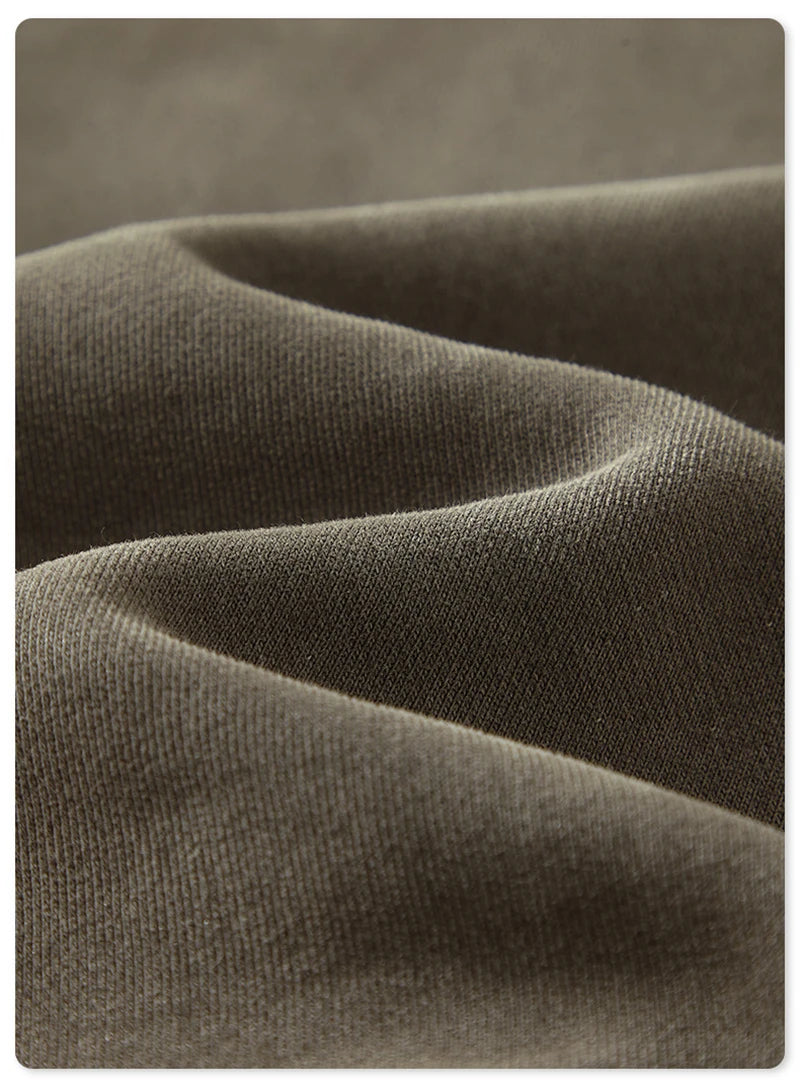 ZODF Retro Winter Men Washed Fleece Zipper Jackets Unisex Loose Oversized 400gsm Raglan Sleeve Coats Streetwears HY0649