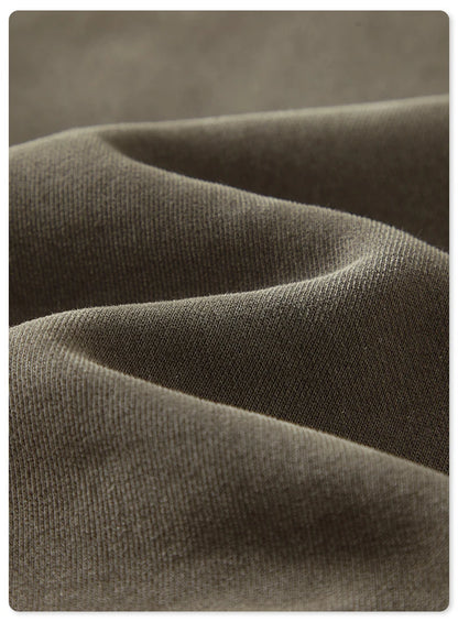 ZODF Retro Winter Men Washed Fleece Zipper Jackets Unisex Loose Oversized 400gsm Raglan Sleeve Coats Streetwears HY0649