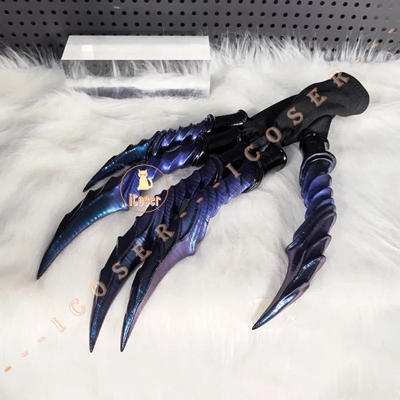 Anime Movies Nezha 2 Ao Run Cosplay Weapons Nail Props Rift Claw Tearing Space Prop Nezha Mo Tong Nao Hai Halloween Party Gifts