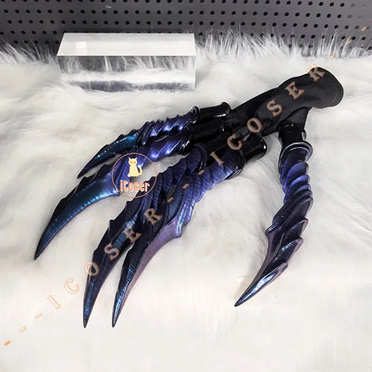 Anime Movies Nezha 2 Ao Run Cosplay Weapons Nail Props Rift Claw Tearing Space Prop Nezha Mo Tong Nao Hai Halloween Party Gifts