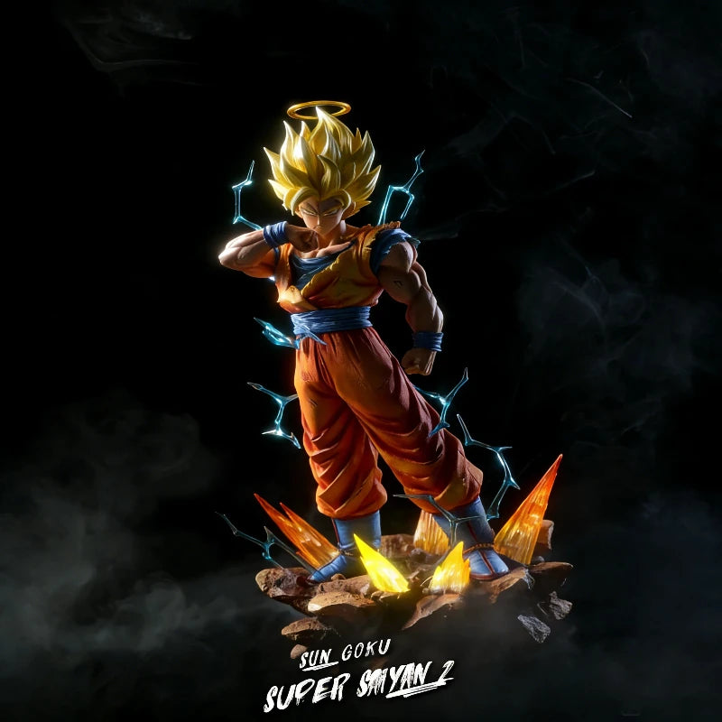 Bandai Dragon Ball Super Saiyan 2 Son Goku 30cm PVC Model