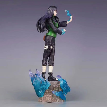 34cm Anime NARUTO Hyuga Hinata PVC Action Figure Statue Desktop Ornament Model Toy Gift